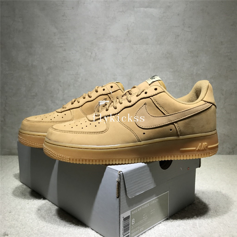 Nike Air Force 1 Low Top Brown